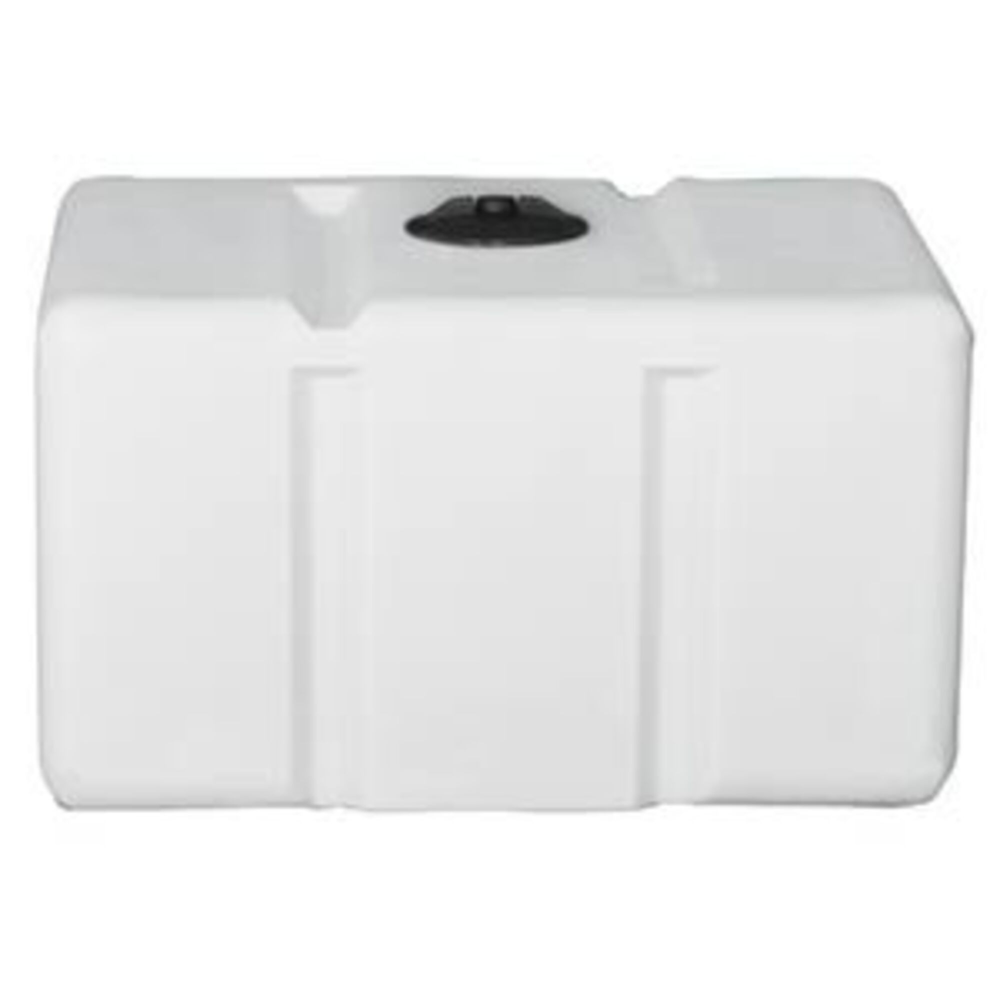 Norwesco Loaf Tank, 100-Gal. Capacity, 8in. Fill Opening, Lid, White, Model# 44963